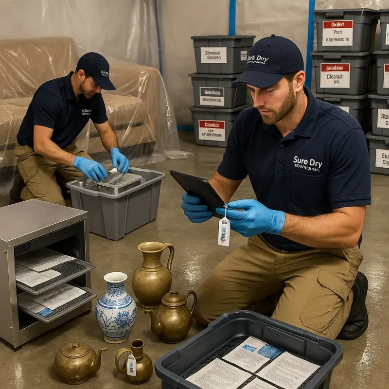 Content Protection and Restoration process in Holcomb, NY